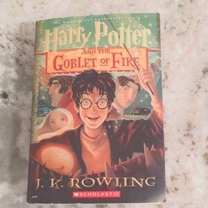 Harry Potter and the Goblet of Fire by J.K. Rowling Paperback, Scholastic